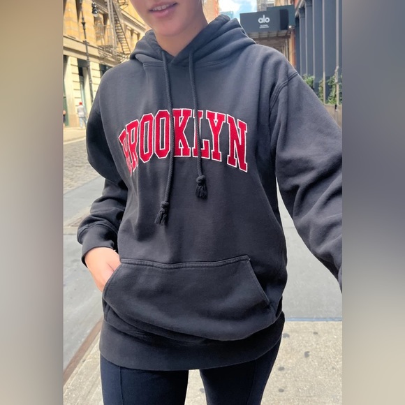 Brandy melville Christy Brooklyn hoodie - Picture 1 of 2